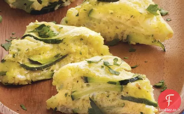 Morsi di zucchine al formaggio