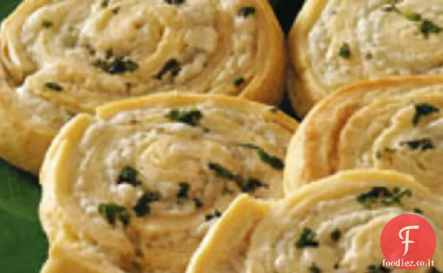 Tre-formaggio Crescent Twirls