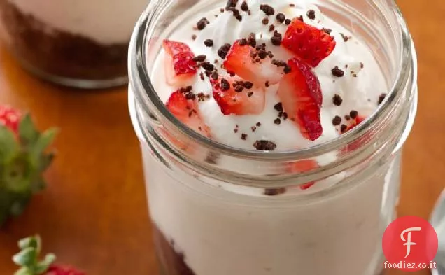 Mini Cheesecake in un barattolo