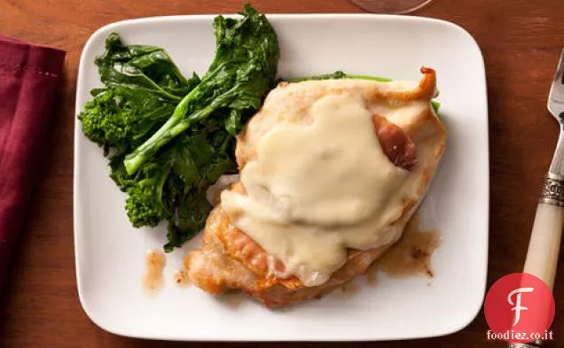 Pollo alla Valdostana con Prosciutto e Fontina