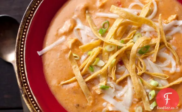 Zuppa di tortilla di pollo