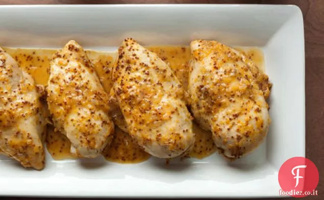 Arancia-Miele-Senape Petti di pollo al forno