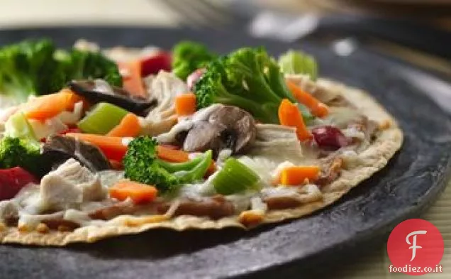 Pizza di verdure tailandese