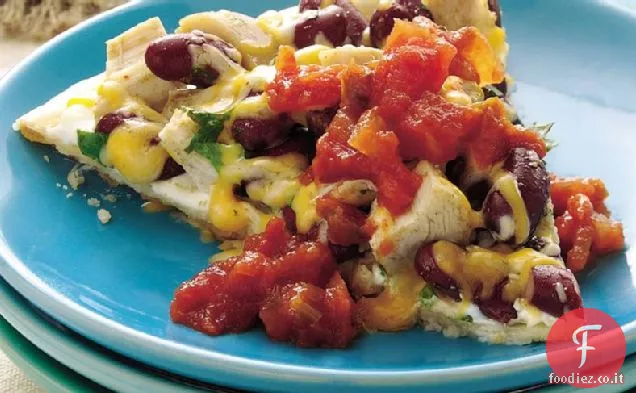 Spicchi di pollo e fagioli traballanti