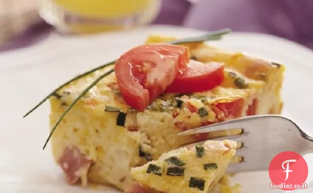 Primavera Prosciutto e uovo cuocere