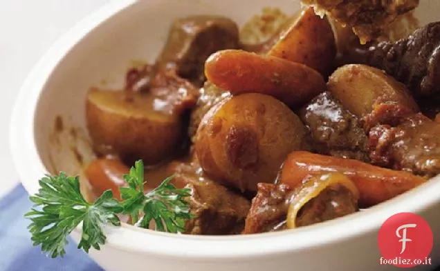 Stufato di manzo salato