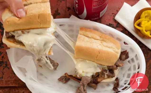 Facile Philly Cheesesteaks