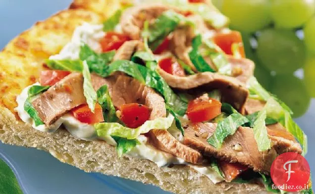 Pizza fredda al Roast Beef Sandwich