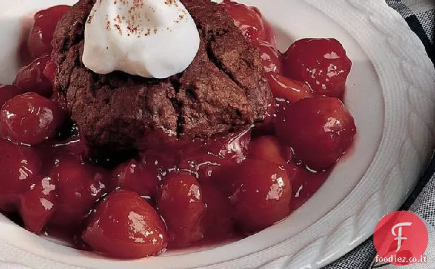 Ciabattino al cioccolato e ciliegia