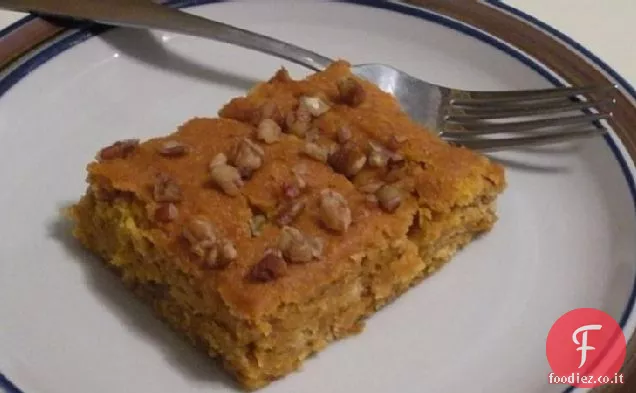 Senza glutine facile zucca Dessert piazze