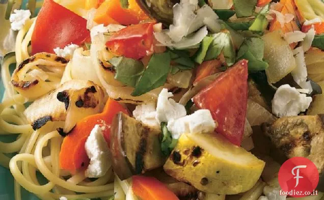 Pasta di verdure estiva alla griglia