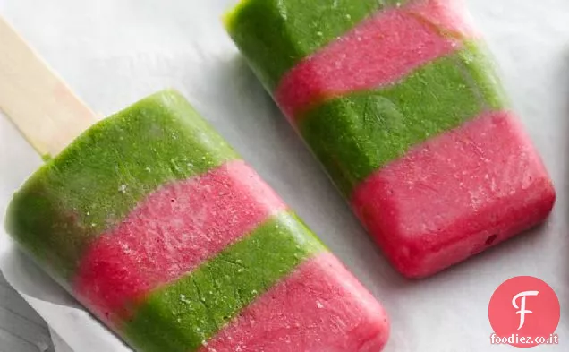 Frullato verde fragola Pops