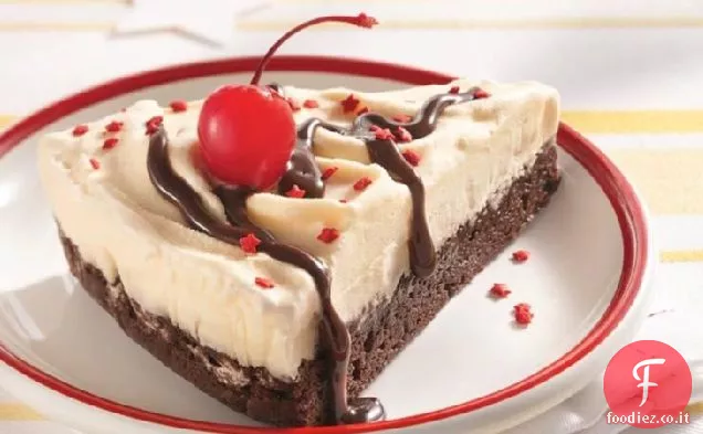 Torta di gelato Brownie