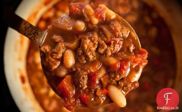 Facile piccante Tacchino Chili