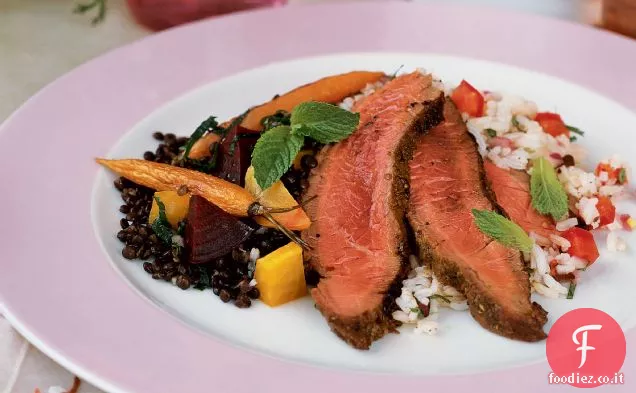 Coscia di agnello al burro speziato indiano