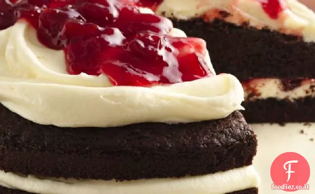 Ciliege senza glutine e Crema Devil's Food Cake