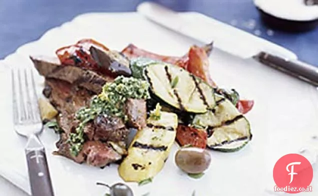 Coscia d'Agnello alla Griglia con Gremolata alla Menta