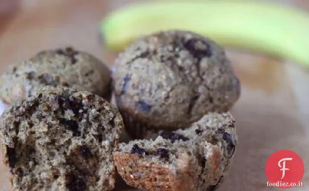 Cioccolato Chia Banana Dado Muffin