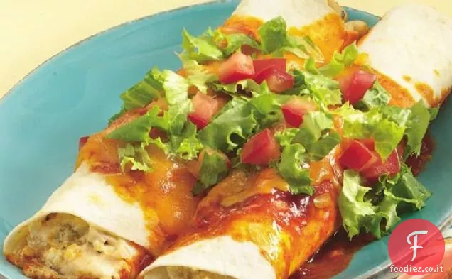 Pollo piccante Enchiladas per due