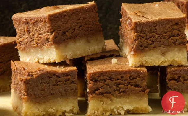 Barrette di Cheesecake al cioccolato