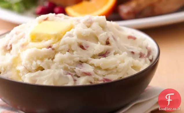 Purè di patate all'aglio setoso