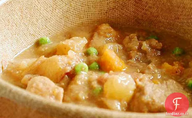 Stufato di agnello con Burro di nocciole e datteri