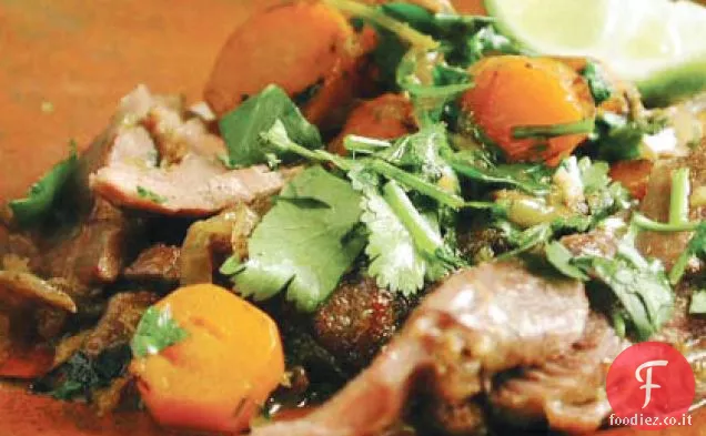 Stinchi di agnello con Lime e Coriandolo