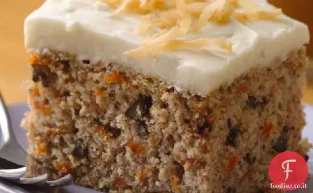 Facile senza glutine torta di carote