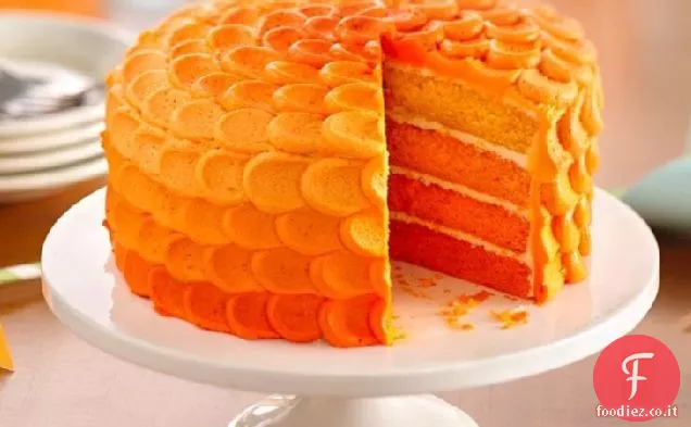 Tangerine Ombre Torta