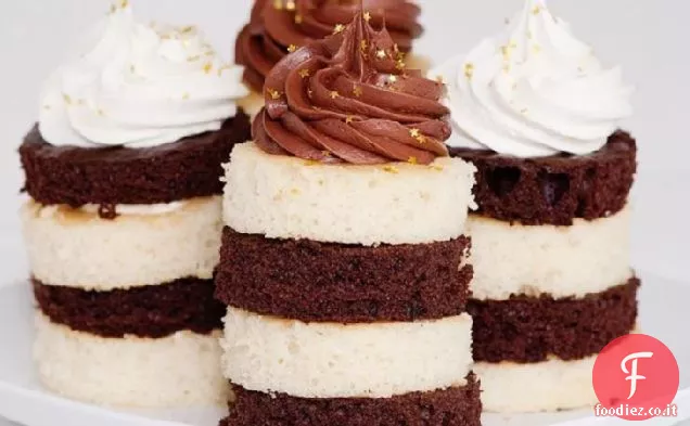 Bianco e nero Cakelettes