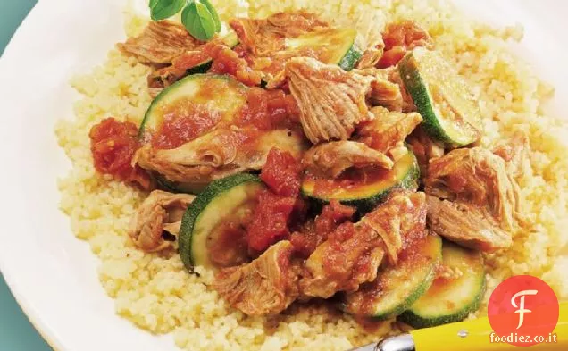 Slow-Cooker Italiano tacchino cena