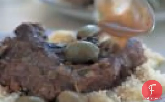 Braciole di agnello marocchino brasato