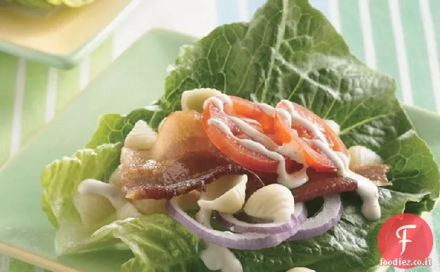 Insalata di pasta BLT con salsa Ranch
