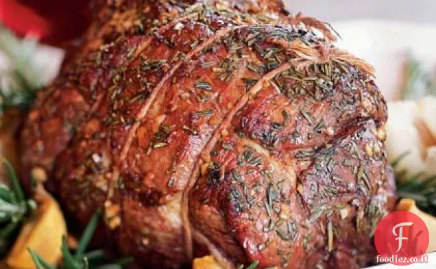 Agnello arrosto con Rosmarino e Aglio