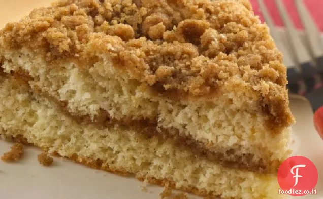 Doppio-Streusel Torta di caffè