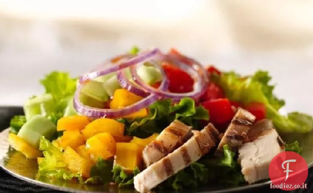Insalata di pollo in stile gazpacho
