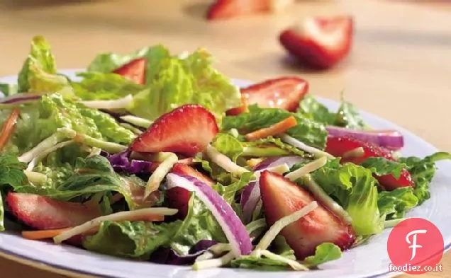 Romaine - Insalata di broccoli con fragole