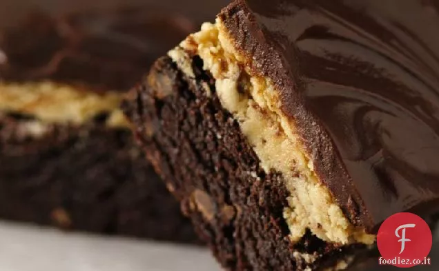 Brownies al tartufo al burro di arachidi senza glutine