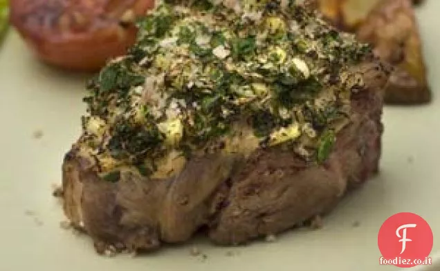 Costolette di agnello con Persillade