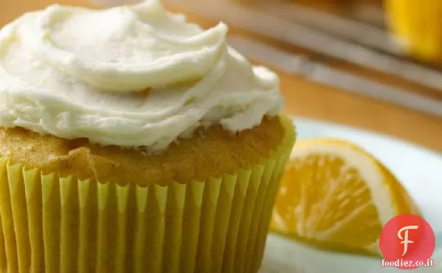Cupcakes senza glutine Lemon Lover con glassa al limone Buttercream