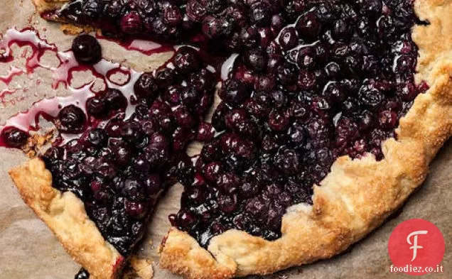 Crostata rustica ai Mirtilli