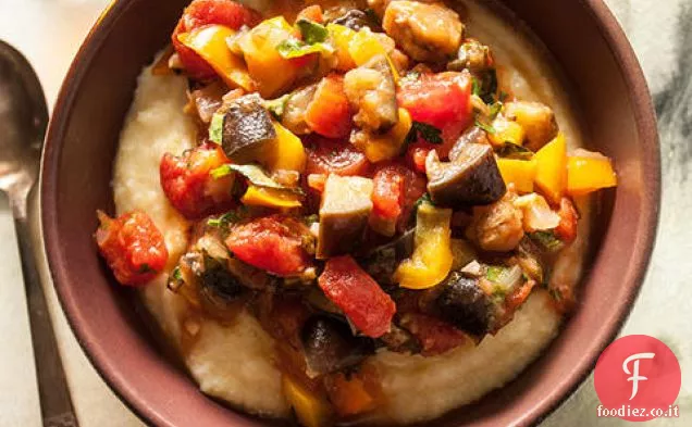 Salsa di pomodoro melanzane-pepe