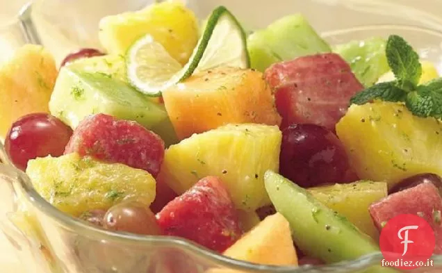 Insalata di frutta al miele e lime (dimensioni della folla)