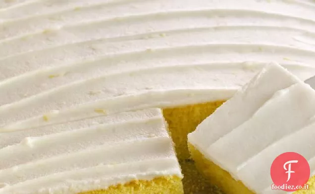 Torta al latticello al limone