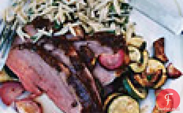 Coscia d'Agnello alla griglia con Timo e Pimento