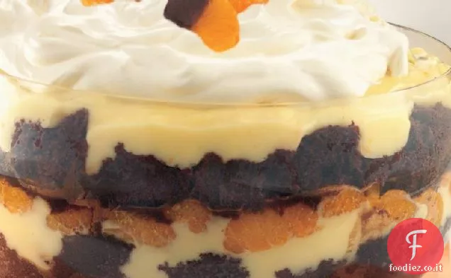 Cioccolato-Arancione Punch ciotola torta