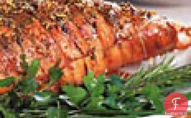 Cosciotto d'Agnello con Aglio e Rosmarino