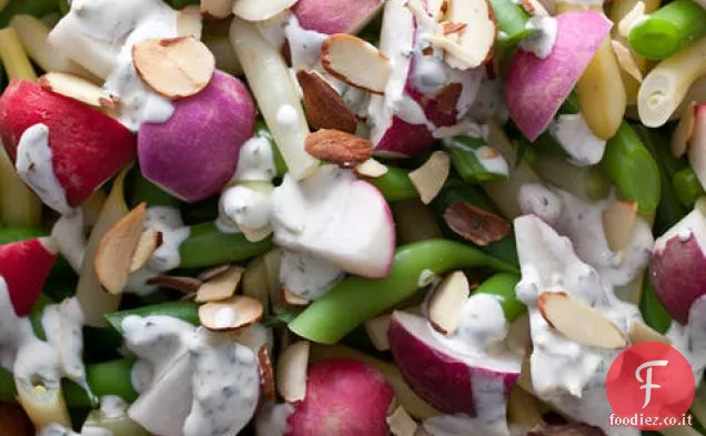 Condimento per insalata di dragoncello–Crème Fraîche