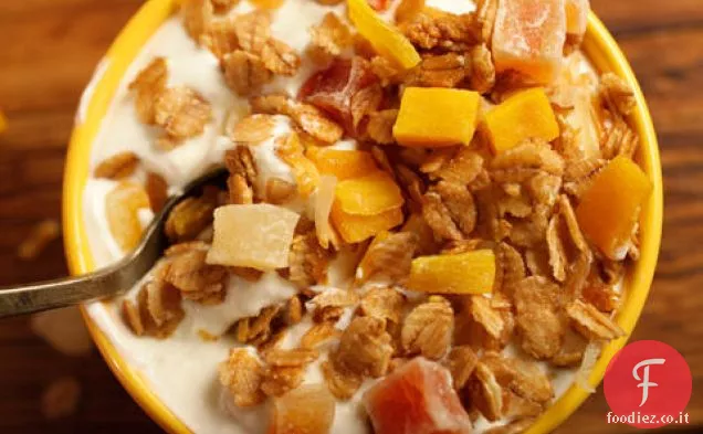 Muesli di farro tropicale