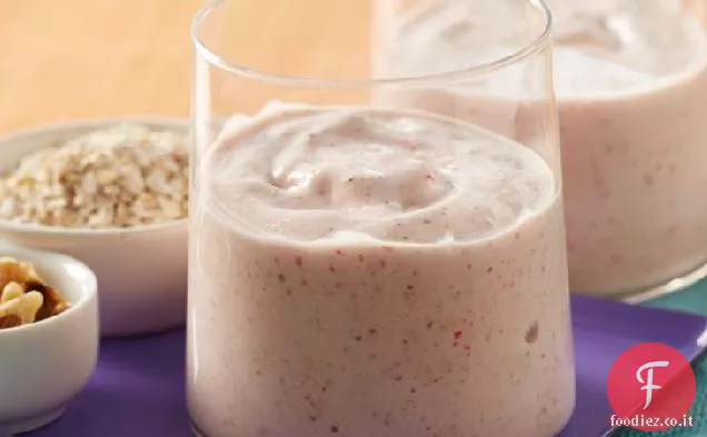 Fragola Banana Dado Farina d'avena Frullati